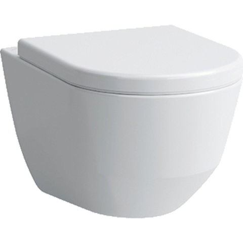 Laufen Pro hangtoilet – Rimless – verdekte bevestiging – diepte 53 cm – glans wit LCC GA78121