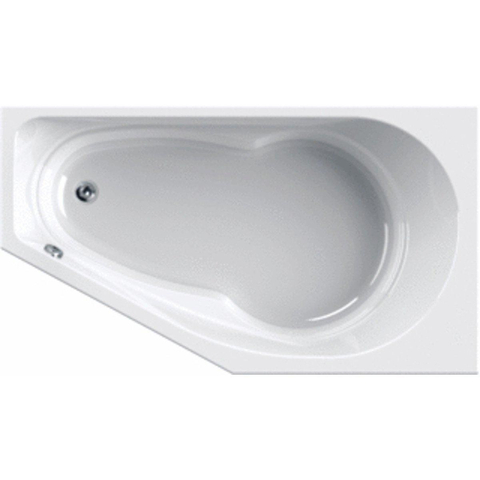 Wisa Tirano Baignoire Offset 160x90cm Droite Blanc SW48795