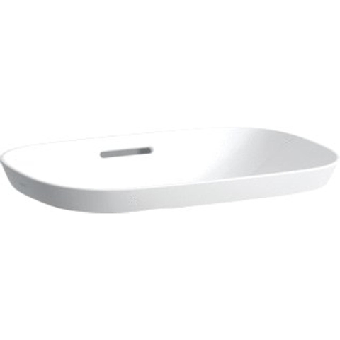 Laufen INO lavabo - 50x36x14.5cm - rectangulaire - sans trou de robinet - blanc SW46990