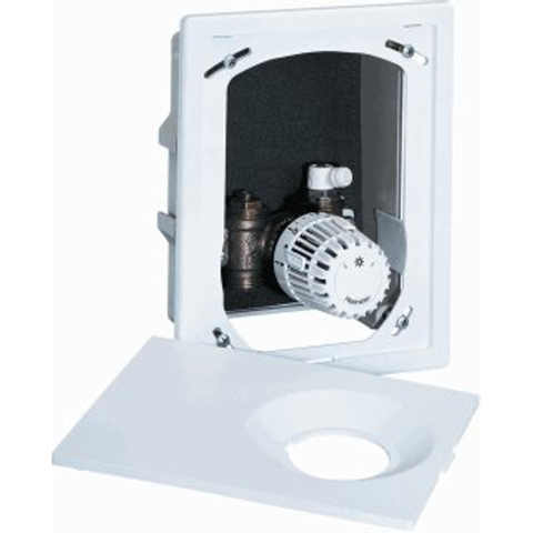 Heimeier multibox k contrôle de la température ambiante blanc blanc GA64370