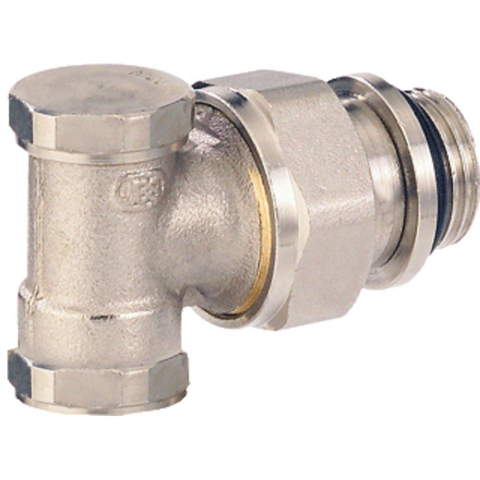 Comap Voetventiel vernikkeld 1/2 haaks zelfdichtend Kvs = 22 m3/h 2428 7510323