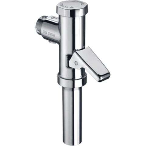 Schell Chasse d'eau pour WC à commande manuelle avec levier Chrome GA58069