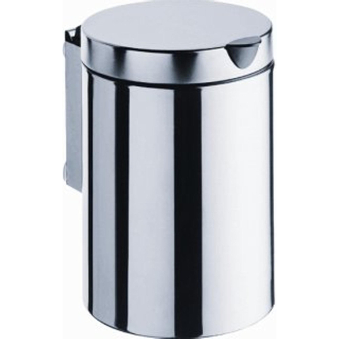 Emco System 2 afvalemmer rond edelstaal GA57246