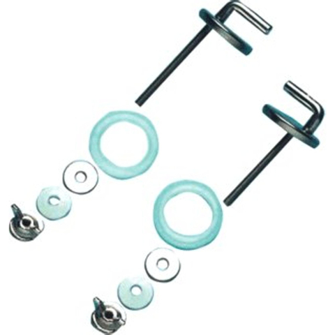 Rezi Elegance Garniture de fixation abattant de WC Inox SW115145
