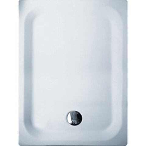Bette Super Vlak Douchebak 110x90x3.5cm 90cm rechthoek Plaatstaal Pergamon SW112367