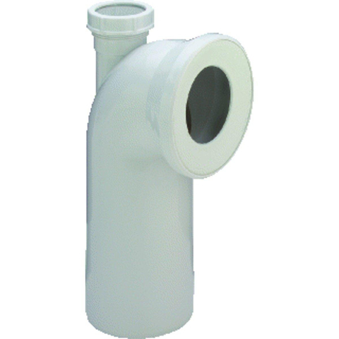 Viega Closetbocht 90Gr. M/Aansl. 40 Wit GA75464