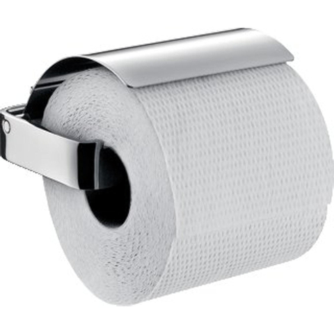 Emco Loft porte-rouleau de papier toilette avec couvercle chrome SW113946