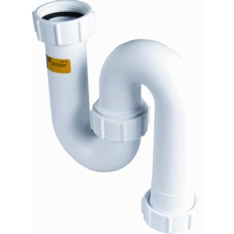 McAlpine Siphon de tube en plastique siphon de tube modèle S avec certification komo 6/4 x40mm 0520608
