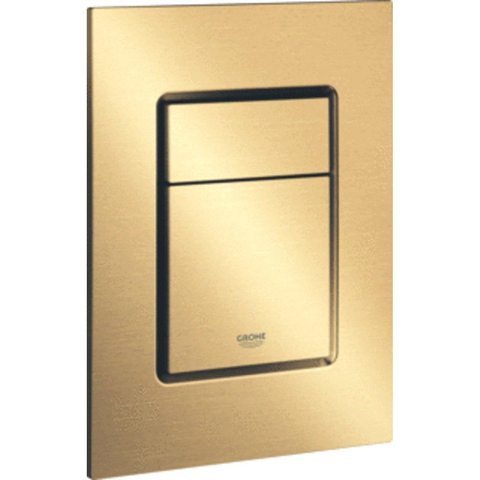 Grohe Skate cosmopolitan plaque de déclenchement 2 boutons taille S Cool Sunrise brossé DESTOCKAGE OUT7405