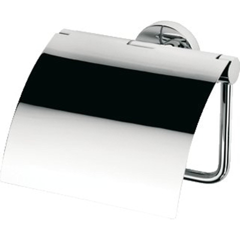 Geesa Nemox Toiletrolhouder closetrolhouder - met klep - klepchroom - chroom 0650360