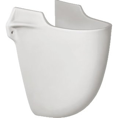 Ideal Standard Eurovit cache-siphon pour lavabo rond avec fixation blanc 0180865