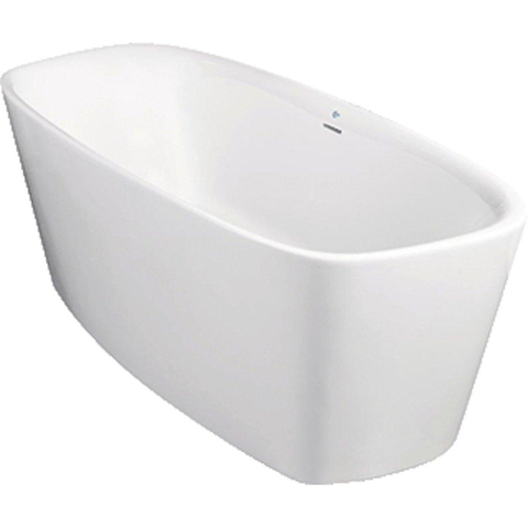 Ideal Standard Dea baignoire autoportante en matière synthétique acrylique ovale 190x90cm avec pieds et trop-plein blanc 0181212