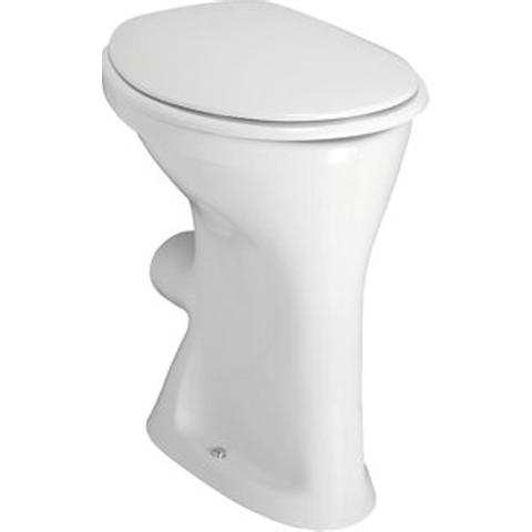 Laufen Albanova WC sur pied 50x38x48cm à fond plat céramique blanc SW113342