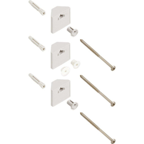 Hansgrohe Raindance ensemble de montage d'angle pour barre de douche 90cm Raindance Unica 3 supports muraux 0443964