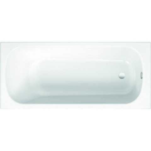 Bette Form bad plaatstaal dikwandig rechthoekig 170x75x42cm z. poten wit SW418891