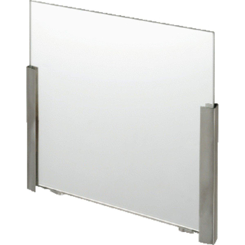 Haceka pince à miroir – pivotant – pour miroirs jusqu'à 60 x 40 cm – Chrome SW111294