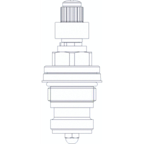 Ideal Standard Onderdelen bovendeel z. greep nieuw geruisarm 1/2" 0423939