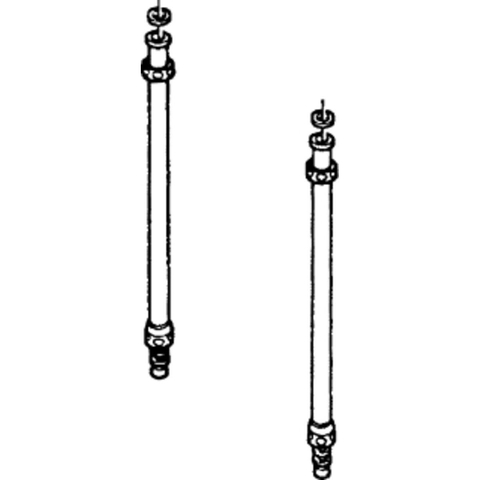 Daalderop Tubes de raccordement par paire diamètre 12 mm 40 cm 1240900