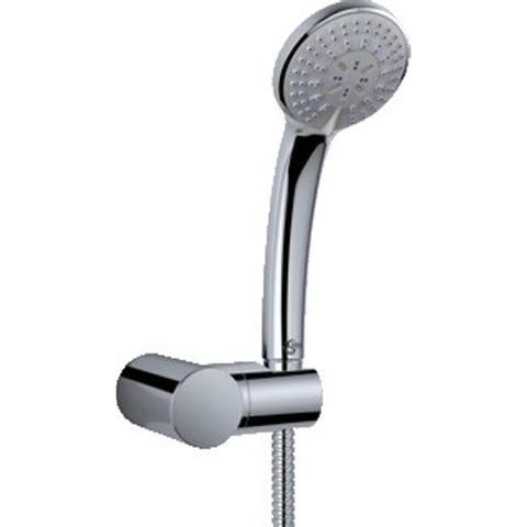 Ideal Standard Idealrain ensemble de bain flexible de douche 150cm douchette 80mm 3 jets et support de douchette réglable chrome 0180721