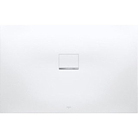 Villeroy & Boch Squaro infinity douchebak - 120x80x4cm - Anthracite (grijs) SW28724
