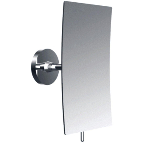 Emco Round make-upspiegel – 13,2x20,8 cm – zonder verlichting – 3x vergrotend, 1-armig – Chroom SW452839