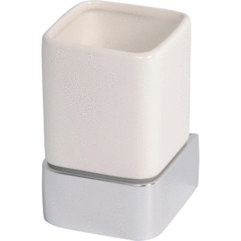 Haceka Aline Porte-gobelet aluminium Aluminium brossé SW211026