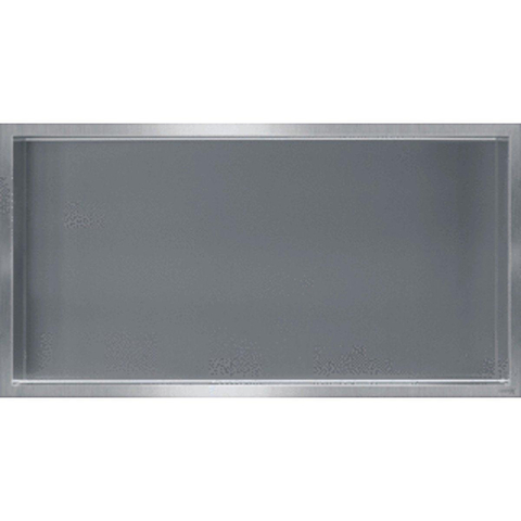 Looox BoX niche - 60x30x10cm - encastrée - inox brossé GA49247