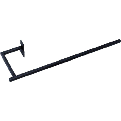 Vasco Niva S handdoekbeugel long tbv Niva S wit structuur OUTLETSTORE STORE44712