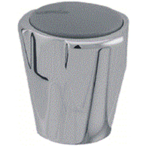 Venlo Nimbus partie supérieure de robinet avec bouton silencieux eau chaude 1/2" chrome SW449486
