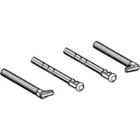 Geberit set stelschroeven/bev./bedieningstift voor bedieningsplaat 0704075
