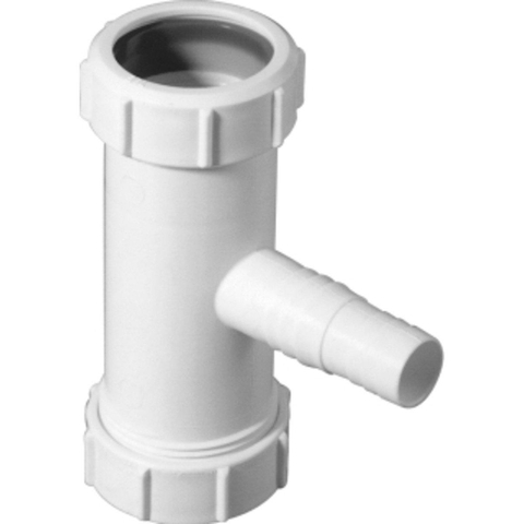 Mcalpine accessoires pièce d'installation avec 1x tuyau tulle 40x40mm 0520704