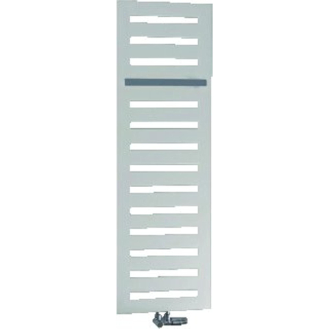 Zehnder Metropolitan Bar radiateur sèche-serviettes 175x50cm 795watt Acier Blanc brillant SW48233