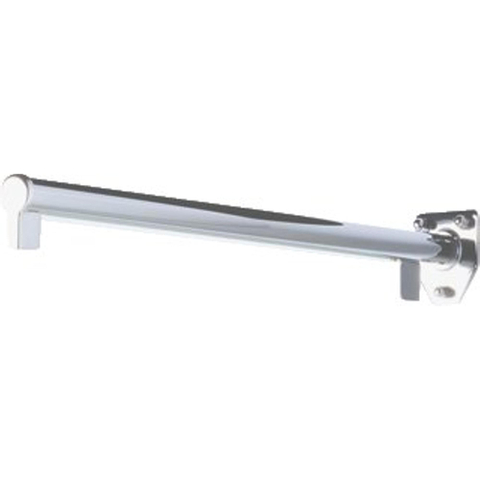 Geesa Public Area support de cloison d'urinoir 2 pièces chrome 0650113