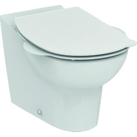 Ideal Standard Contour 21 WC enfant sur pied à fond creux sans bride pour 3 à 7 ans 31.5x49cm évacuation dessous Blanc 0467083