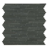 Ceralto Minuta Uno Mozaiektegel - 30.5x30.5cm - 10.0mm - Basalt langwerpig SW917375
