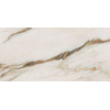 SAMPLE Ceralto Marvella Vloer- en wandtegel - 60x120cm - gerectificeerd - marmerlook - glans Calacatta Vena Oro (beige) SW1170902