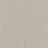 Vtwonen Chop carrelage sol et mur - 10x10cm - 10mm - carré - R9 - bone mat (gris) SW856113