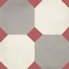 Ceralto Gravo Urban Vloertegel - 19.7x19.7cm - 8.3mm - sided berry SW222945