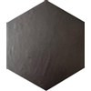 Jos. Dust vloer- en wandtegel - 17.5x20cm - hexagon - R10 - mat ink (zwart) SW928451
