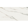 Abk imoker Signoria Carrelage de sol et de mur - 60x120cm - rectifié - aspect marbre - brillant Calacatta Michelangelo (blanc) SW856452