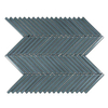 Ceralto Merano Mosaic Carreau mosaïque - 28.5x30.5cm - 8.0mm - brillant bleu SW917688
