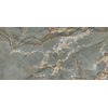 Abk imoker Signoria Carreau de sol et de mur - 60x120cm - rectifié - imitation marbre - brillant Roma Imperiale (gris) SW857212