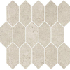 Ceralto Dorsena Facet Mozaiektegel - 30x30cm - 9.5mm - White SW892491