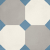 Ceralto Gravo Urban Carreau de sol - 19.7x19.7cm - 8.3mm - bleu à côtés SW222881