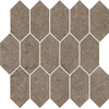 Ceralto Dorsena Facet Mozaiektegel - 30x30cm - 9.5mm - Taupe SW892502