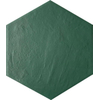 Jos. Dust carreau de sol et de mur - 17.5x20cm - hexagone - R10 - mat pine (vert) SW928462