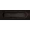 SAMPLE vtwonen Chop Wandtegel - 5x15cm - 3D - mat nero SW915064