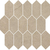 Ceralto Dorsena Facet Mozaiektegel - 30x30cm - 9.5mm - Sand SW892511
