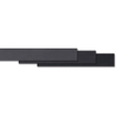 Ceralto Tavola Stone Lames - 9.7x59.7cm - 12.0mm - rectifié - Noir froid SW393709