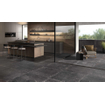 Ceralto Rovello Core Carrelage de sol - 100x100cm - 10.0mm - rectifié - Noir SW917598